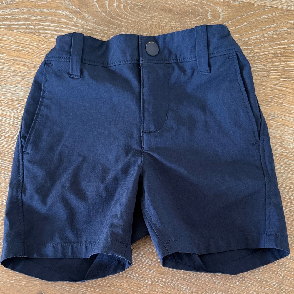 Janie and Jack Classic Navy Kids Shorts